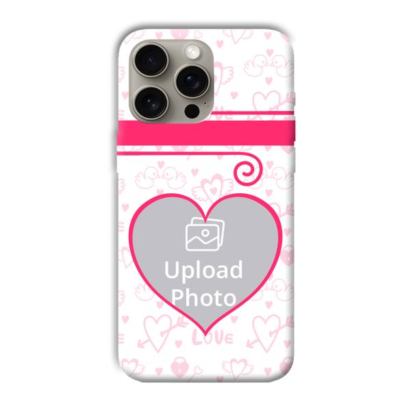 Hearts Customized Printed Back Cover for Apple iPhone 15 Pro Max