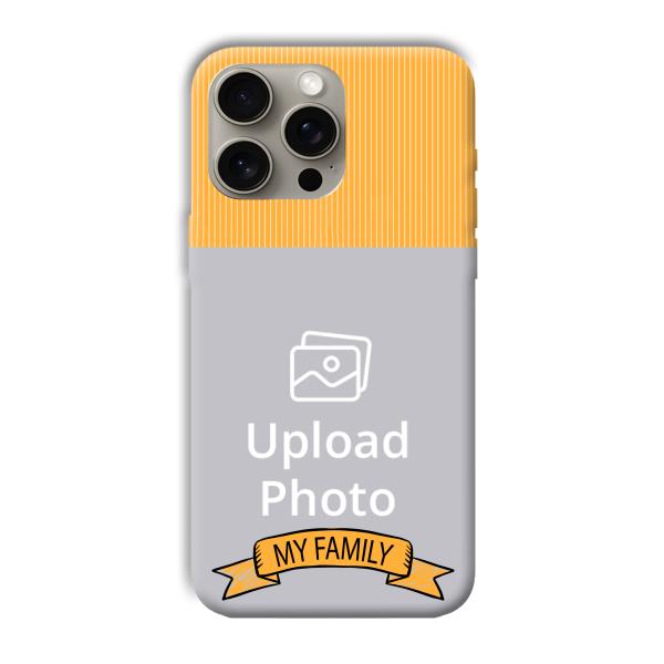 Family Customized Printed Back Cover for Apple iPhone 15 Pro Max