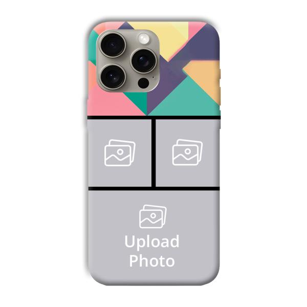Multi Colors Customized Printed Back Cover for Apple iPhone 15 Pro Max