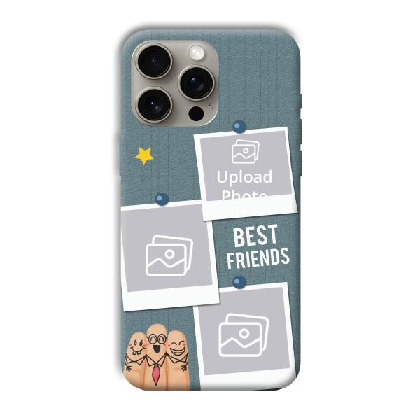 Best Friends Customized Printed Back Cover for Apple iPhone 15 Pro Max