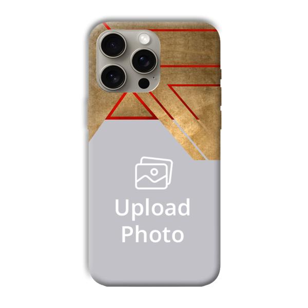 Brown Customized Printed Back Cover for Apple iPhone 15 Pro Max