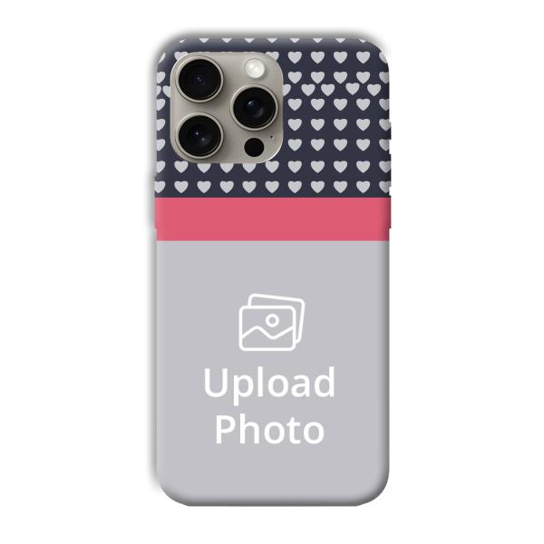 Hearts Customized Printed Back Cover for Apple iPhone 15 Pro Max