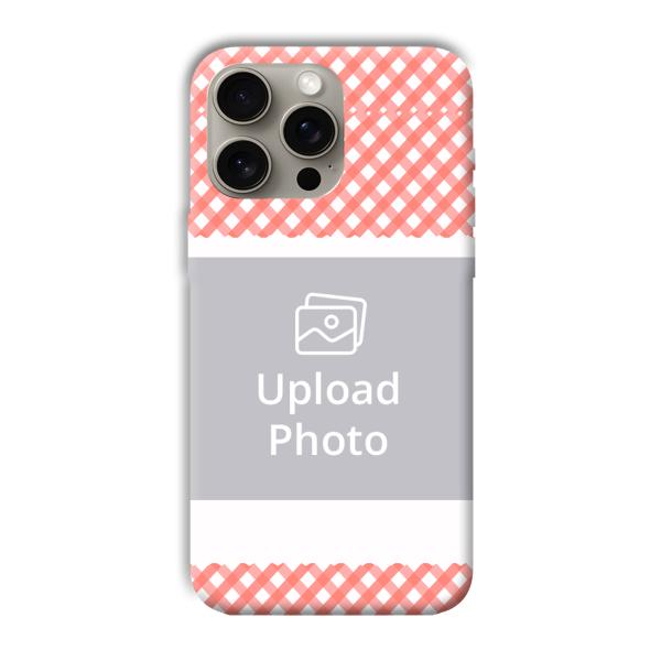 Cloth Pattern Customized Printed Back Cover for Apple iPhone 15 Pro Max