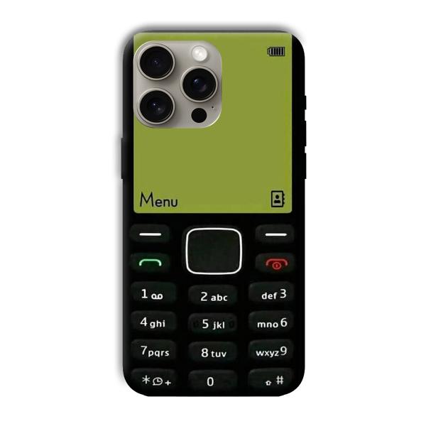 Nokia Feature Phone Customized Printed Back Cover for Apple iPhone 15 Pro Max