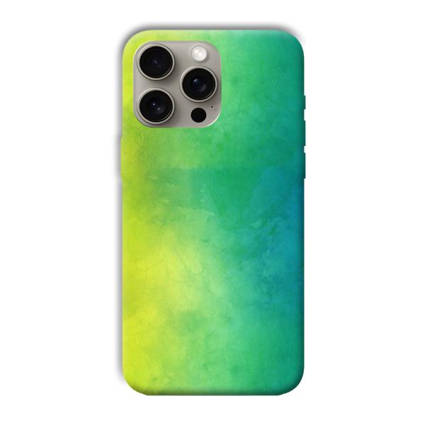 Green Pattern Phone Customized Printed Back Cover for Apple iPhone 15 Pro Max