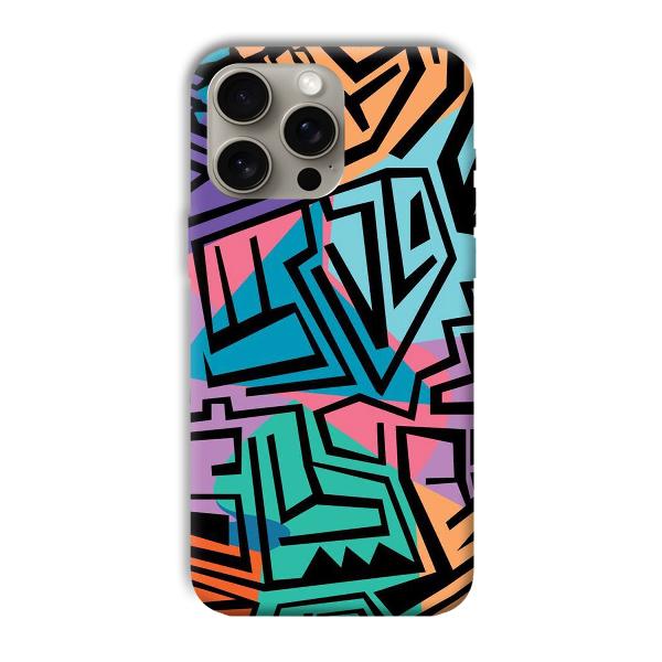 Patterns Phone Customized Printed Back Cover for Apple iPhone 15 Pro Max