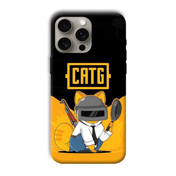 CATG Phone Customized Printed Back Cover for Apple iPhone 15 Pro Max