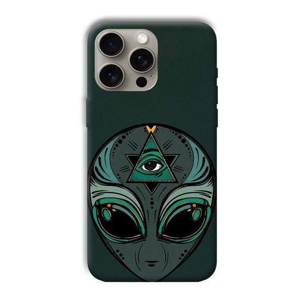 Alien Phone Customized Printed Back Cover for Apple iPhone 15 Pro Max