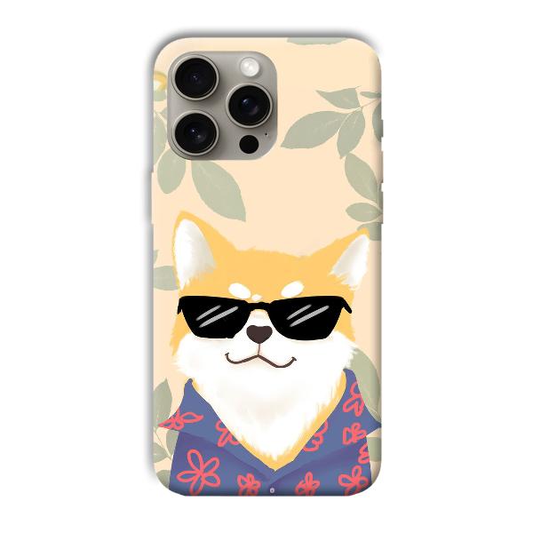 Cat Phone Customized Printed Back Cover for Apple iPhone 15 Pro Max