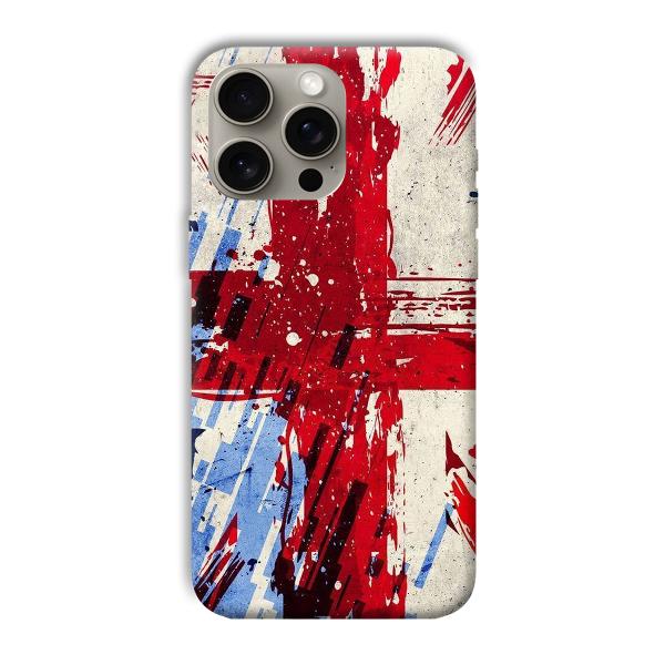 Red Cross Design Phone Customized Printed Back Cover for Apple iPhone 15 Pro Max