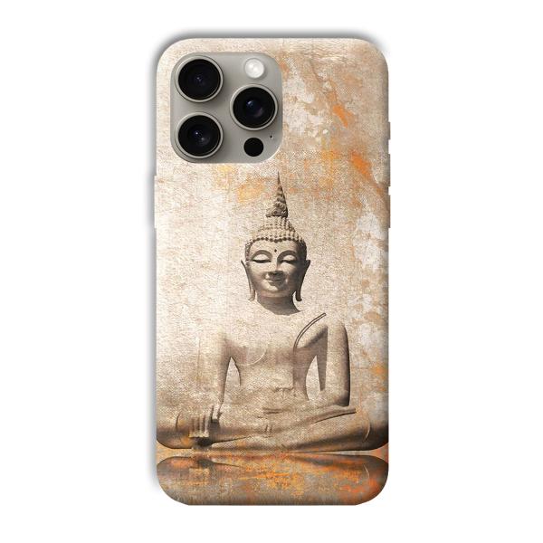 Buddha Statute Phone Customized Printed Back Cover for Apple iPhone 15 Pro Max