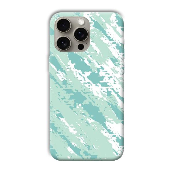 Sky Blue Design Phone Customized Printed Back Cover for Apple iPhone 15 Pro Max