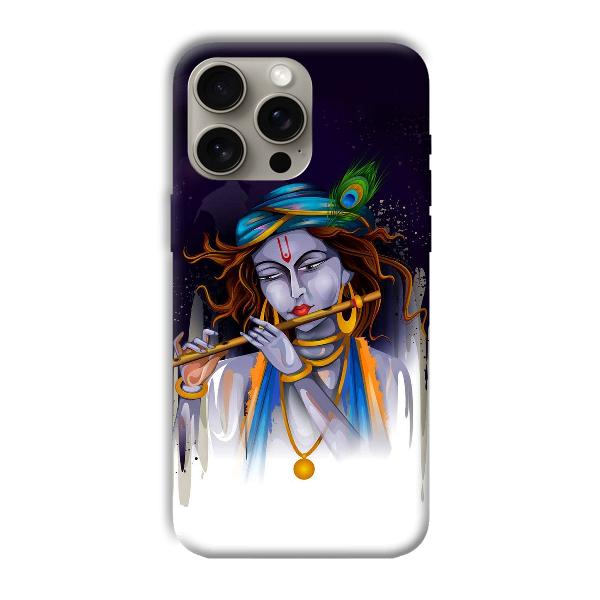 Krishna Phone Customized Printed Back Cover for Apple iPhone 15 Pro Max