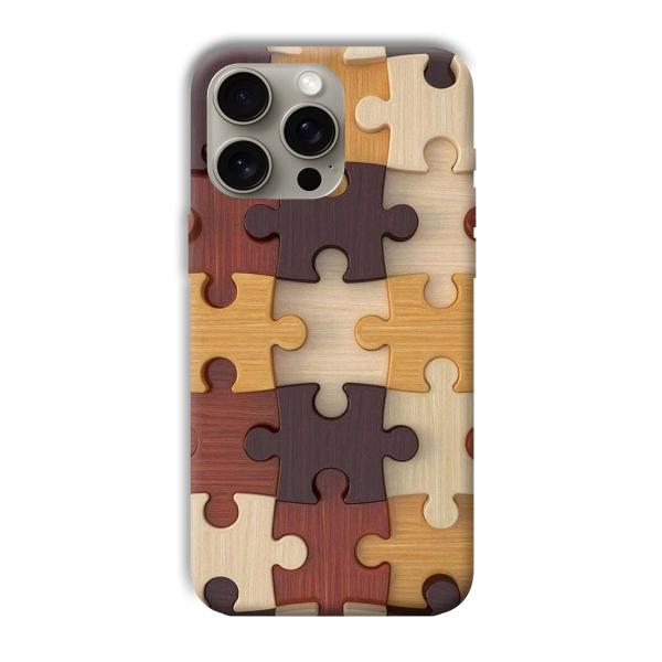 Puzzle Phone Customized Printed Back Cover for Apple iPhone 15 Pro Max