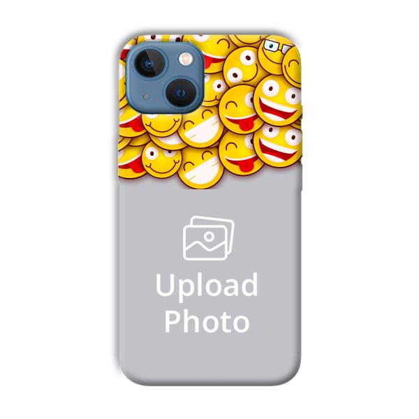 Emojis Customized Printed Back Cover for Apple iPhone 13