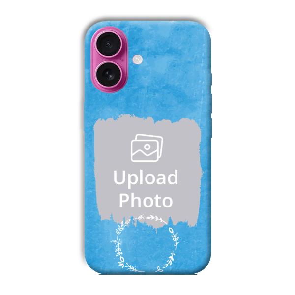 Blue Design Customized Printed Back Cover for Apple iPhone 16