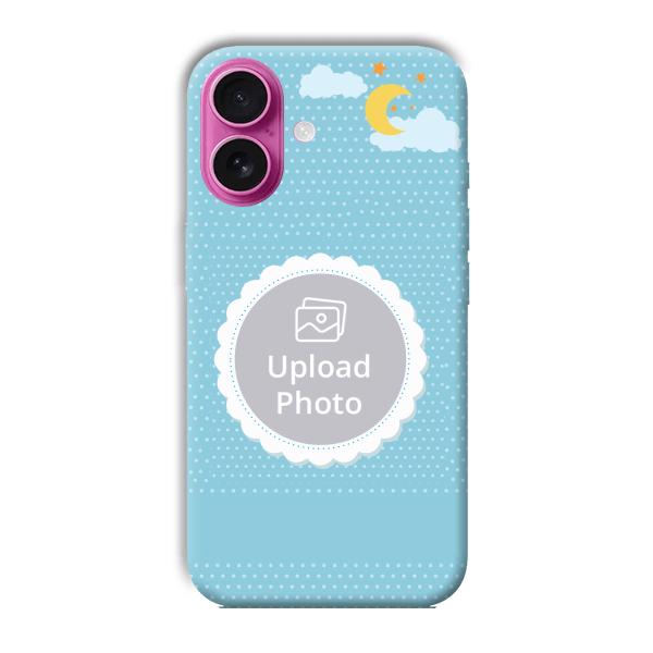 Circle Customized Printed Back Cover for Apple iPhone 16