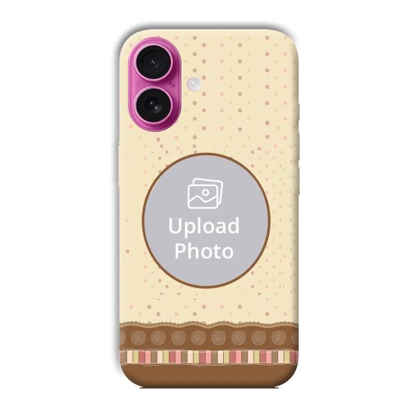 Brown Design Customized Printed Back Cover for Apple iPhone 16
