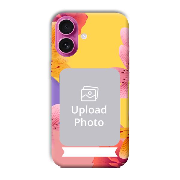 Colorful Flowers Customized Printed Back Cover for Apple iPhone 16