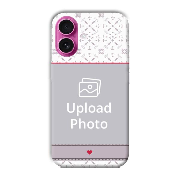 Fabric Print Customized Printed Back Cover for Apple iPhone 16