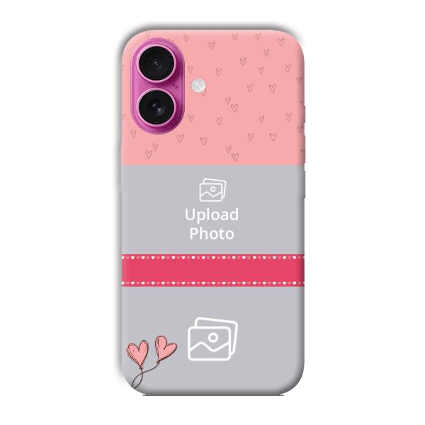 Pinkish Design Customized Printed Back Cover for Apple iPhone 16
