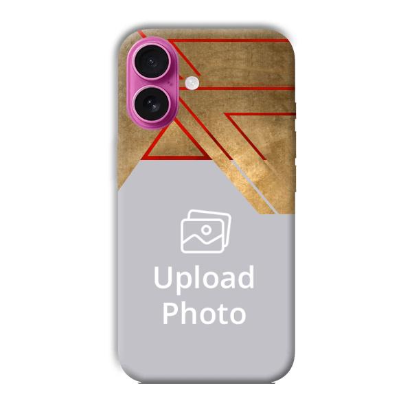 Brown Customized Printed Back Cover for Apple iPhone 16