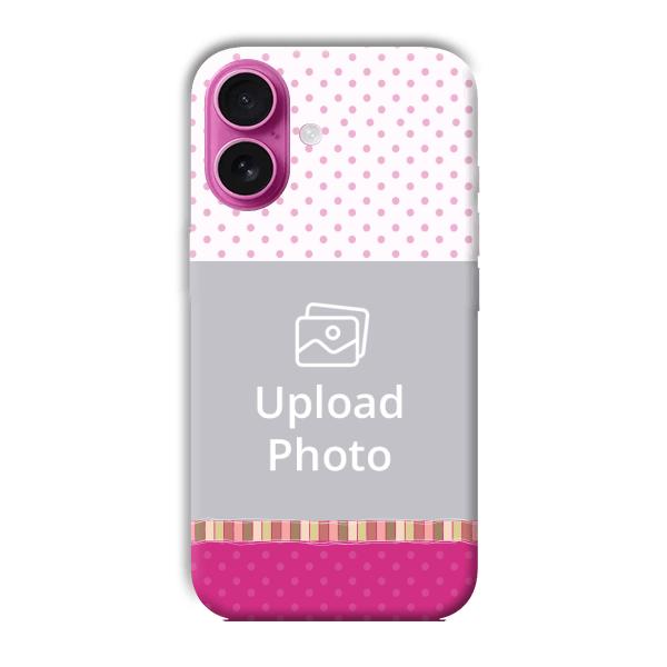Baby Pink Design Customized Printed Back Cover for Apple iPhone 16