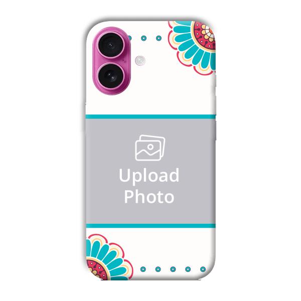 Floral Customized Printed Back Cover for Apple iPhone 16