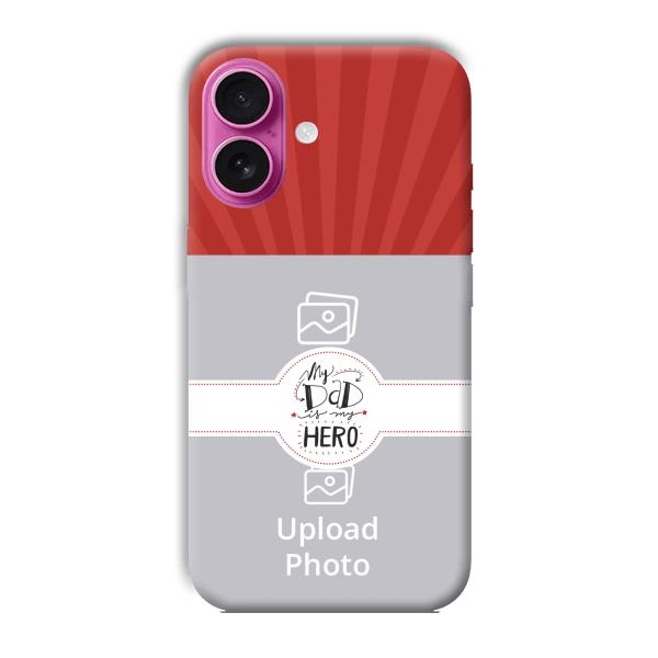 Dad Customized Printed Back Cover for Apple iPhone 16