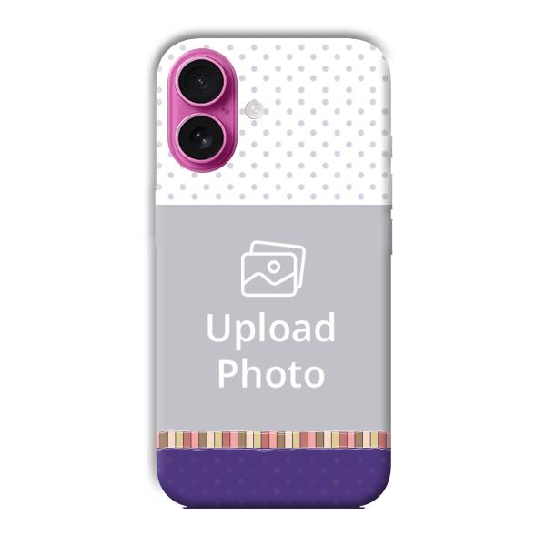 Polka Designs Customized Printed Back Cover for Apple iPhone 16