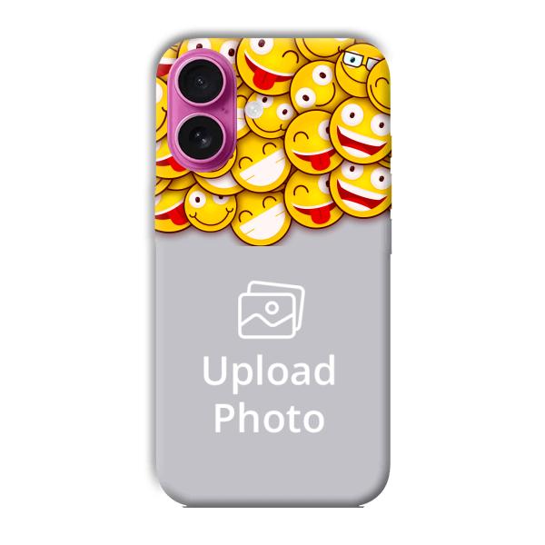 Emojis Customized Printed Back Cover for Apple iPhone 16