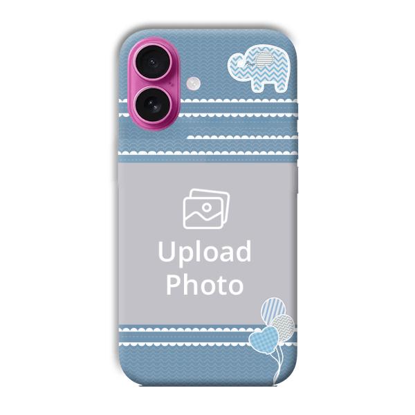 Elephant Customized Printed Back Cover for Apple iPhone 16