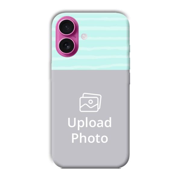 Wavy Customized Printed Back Cover for Apple iPhone 16