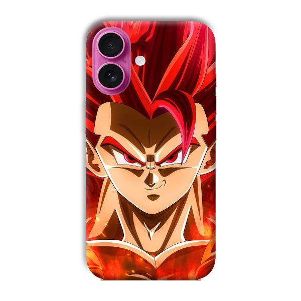 Goku Design Phone Customized Printed Back Cover for Apple iPhone 16
