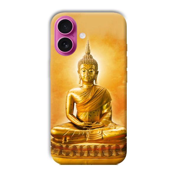 Golden Buddha Phone Customized Printed Back Cover for Apple iPhone 16
