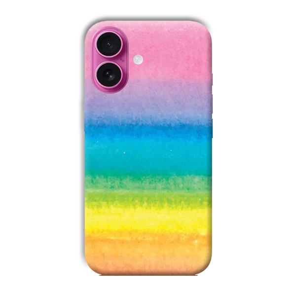 Colors Phone Customized Printed Back Cover for Apple iPhone 16