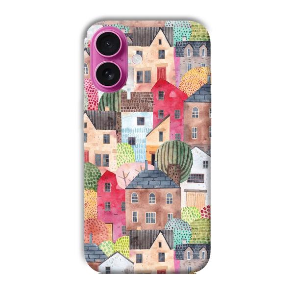 Colorful Homes Phone Customized Printed Back Cover for Apple iPhone 16