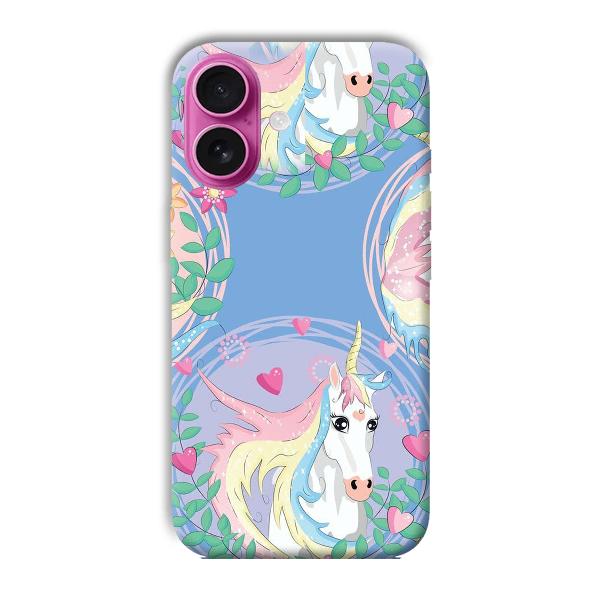 The Unicorn Phone Customized Printed Back Cover for Apple iPhone 16