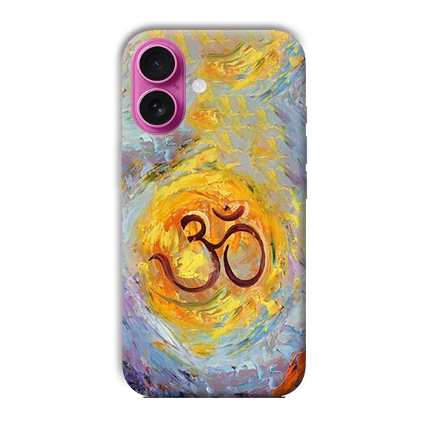 Om Phone Customized Printed Back Cover for Apple iPhone 16