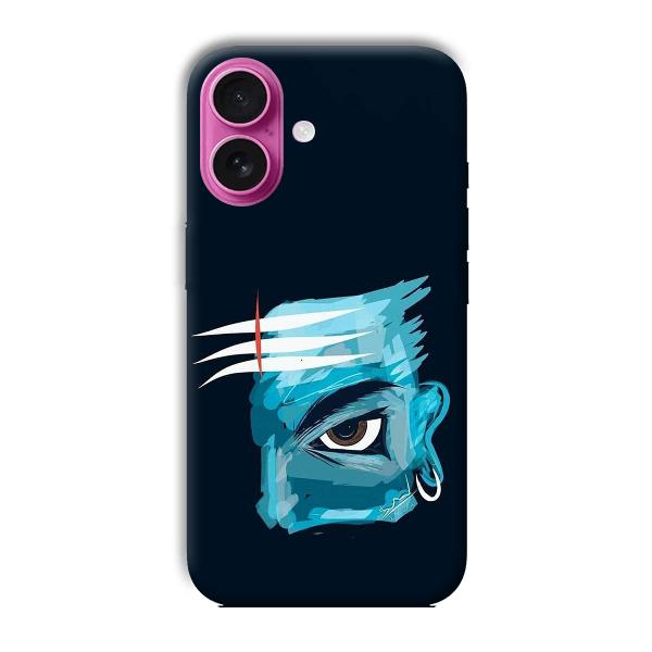 Shiv Phone Customized Printed Back Cover for Apple iPhone 16