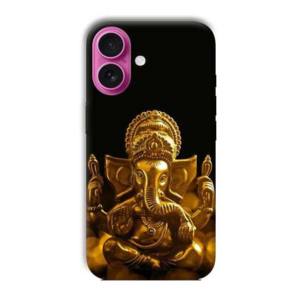 Ganesha Idol Phone Customized Printed Back Cover for Apple iPhone 16