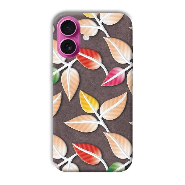 Leaves Phone Customized Printed Back Cover for Apple iPhone 16
