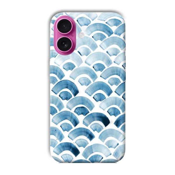 Block Pattern Phone Customized Printed Back Cover for Apple iPhone 16