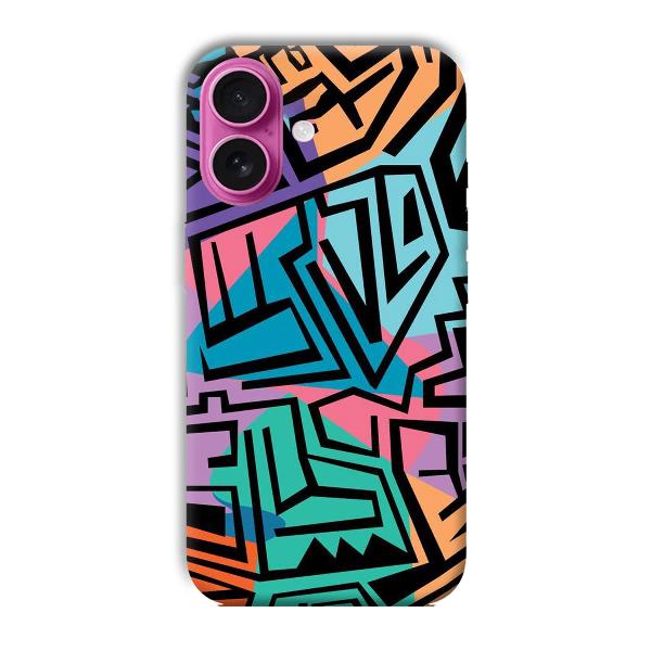 Patterns Phone Customized Printed Back Cover for Apple iPhone 16