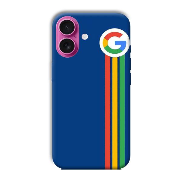 G Design Phone Customized Printed Back Cover for Apple iPhone 16