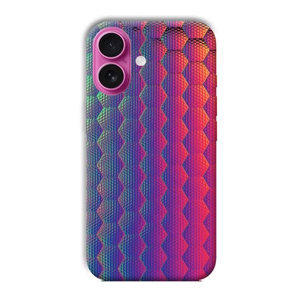 Vertical Design Customized Printed Back Cover for Apple iPhone 16
