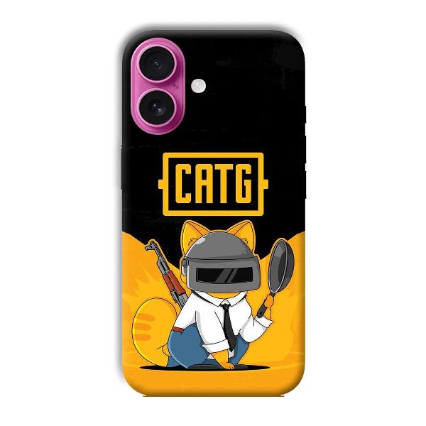CATG Phone Customized Printed Back Cover for Apple iPhone 16