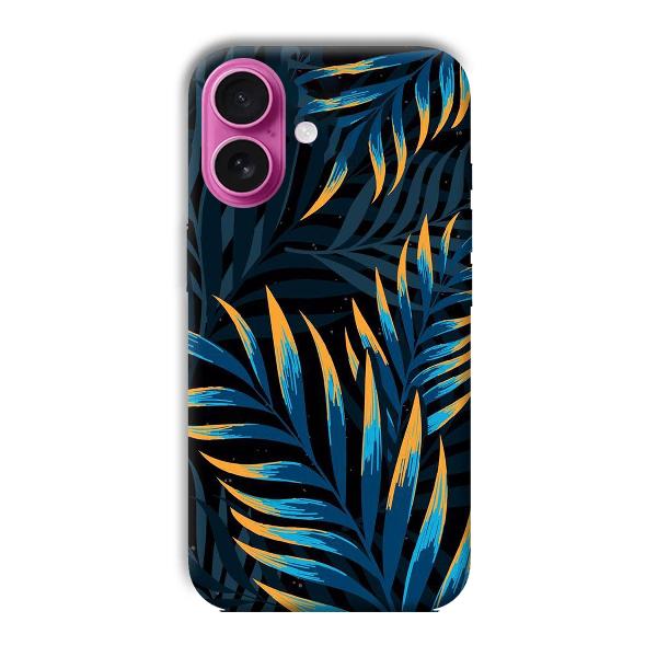 Mountain Leaves Phone Customized Printed Back Cover for Apple iPhone 16