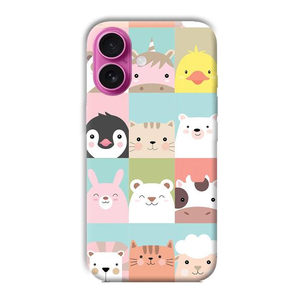 Kittens Phone Customized Printed Back Cover for Apple iPhone 16