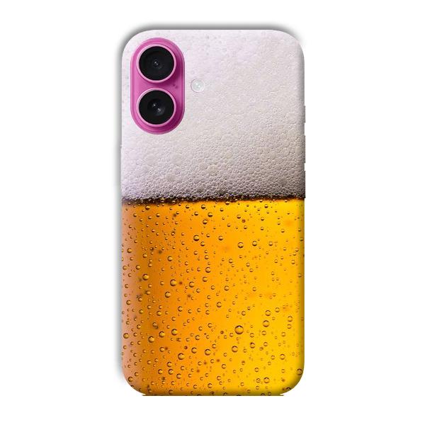 Beer Design Phone Customized Printed Back Cover for Apple iPhone 16